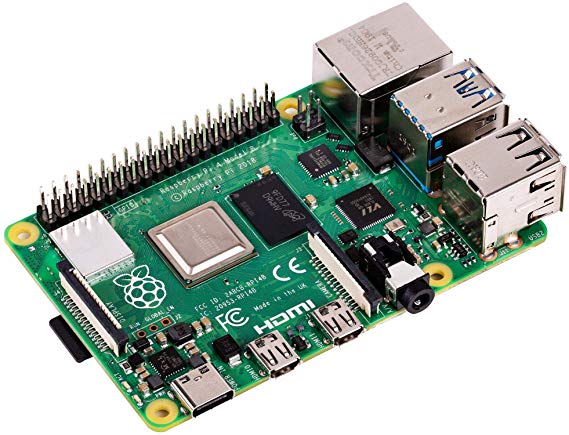 Picture of the RPi4 Single Board Computer